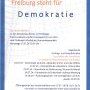 Abschlussveranstaltung zur FrAG-Kampagne "Freiburg steht für (…)