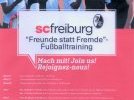 "Freunde statt Fremde"-Fußballtraining des SC Freiburg auf dem (…)